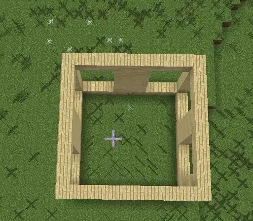 如何在我的世界中建造野外小屋?