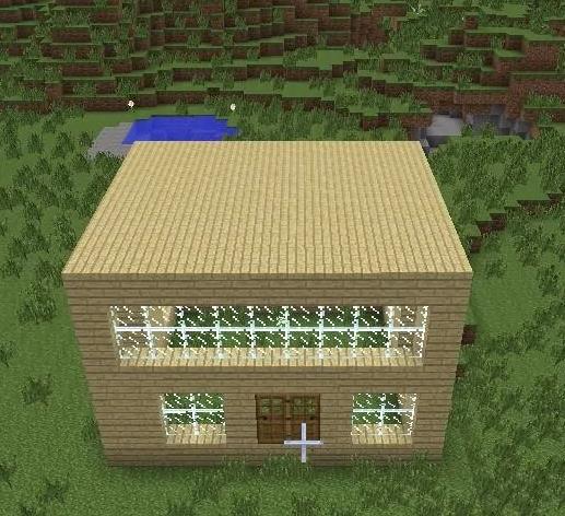 如何在我的世界里建造野外小屋?