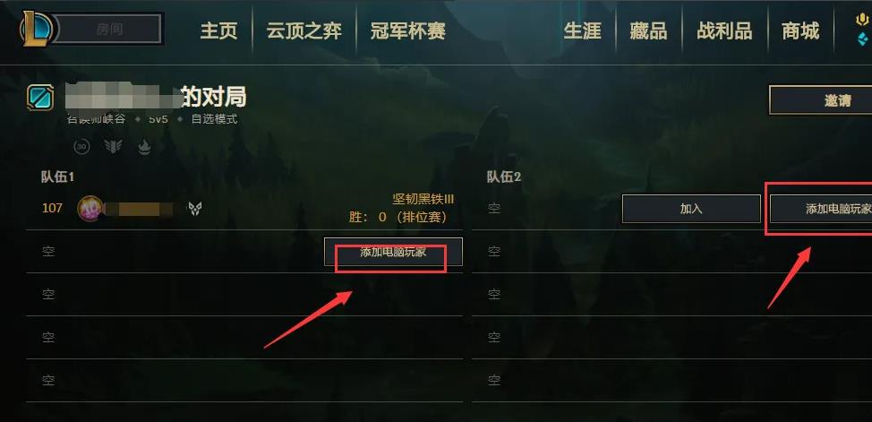 英雄联盟创建的自定义房间无法添加PC玩家怎么办-英雄联盟如何创建自定义房间无法添加PC玩家? 英雄联盟创建的自定义房间无法添加PC玩家怎么办-英雄联盟如何创建自定义房间无法添加PC玩家?