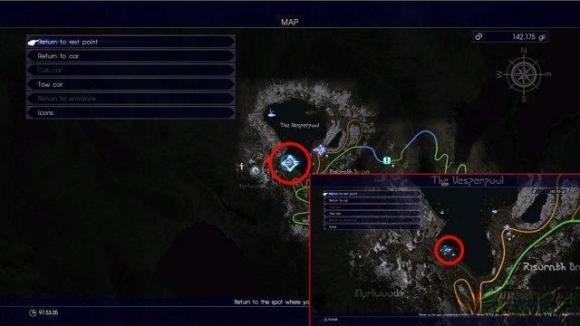 最终幻想15中的黄色青蛙在哪里？