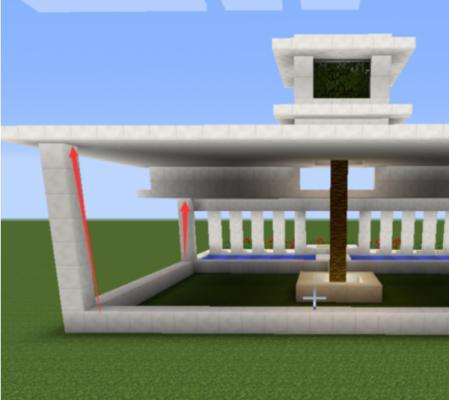 How to build your own villa in my world?