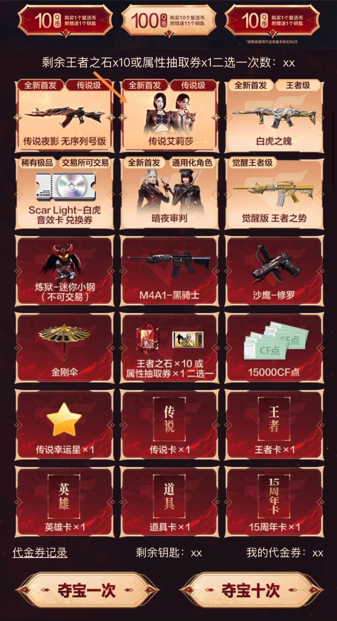 CF传奇艾丽莎什么时候出?