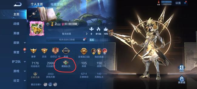 王者荣耀加入鹰眼护卫有什么奖励-王者荣耀手游达人解答
