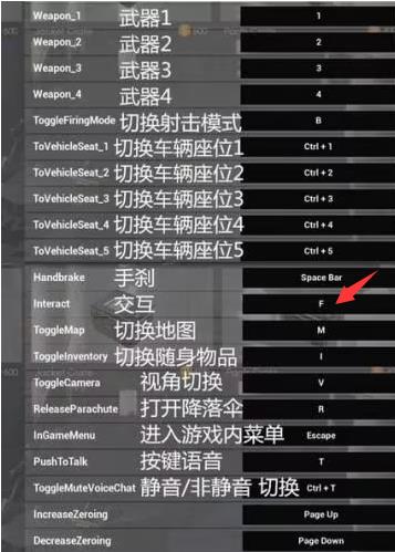 绝地求生开门按钮怎么调整？