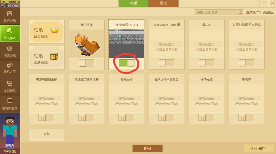如何在Minecraft中安装资源？