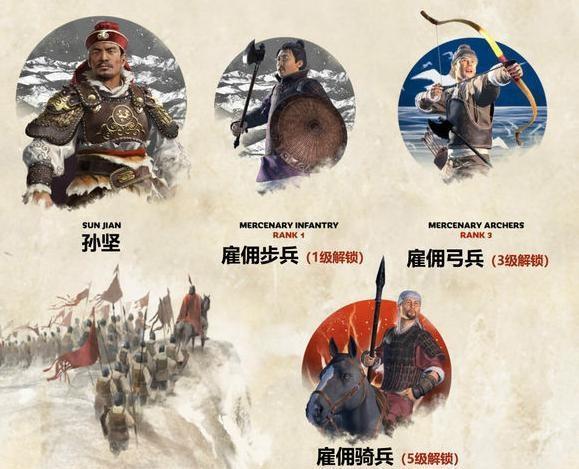 全面战争三国1.9a谁带步兵?