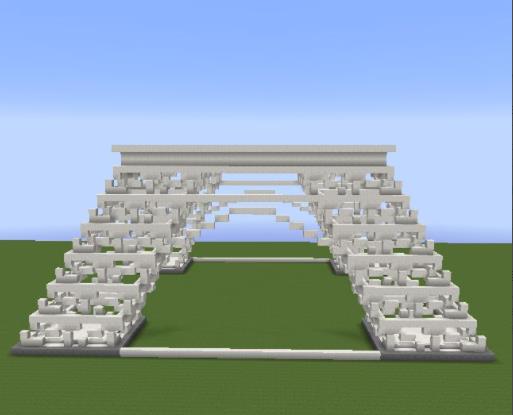 如何在 Minecraft 中建造埃菲尔铁塔?